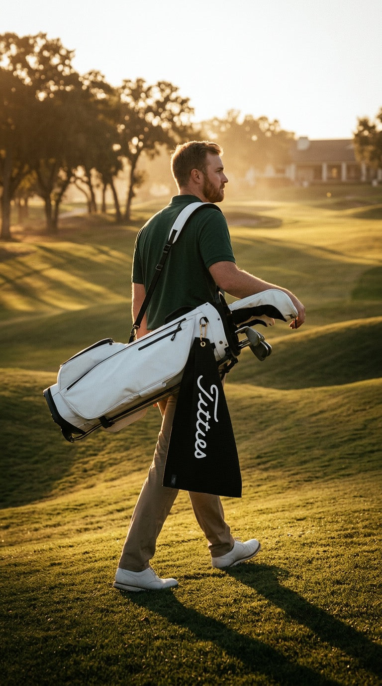 Titties Golf Towel